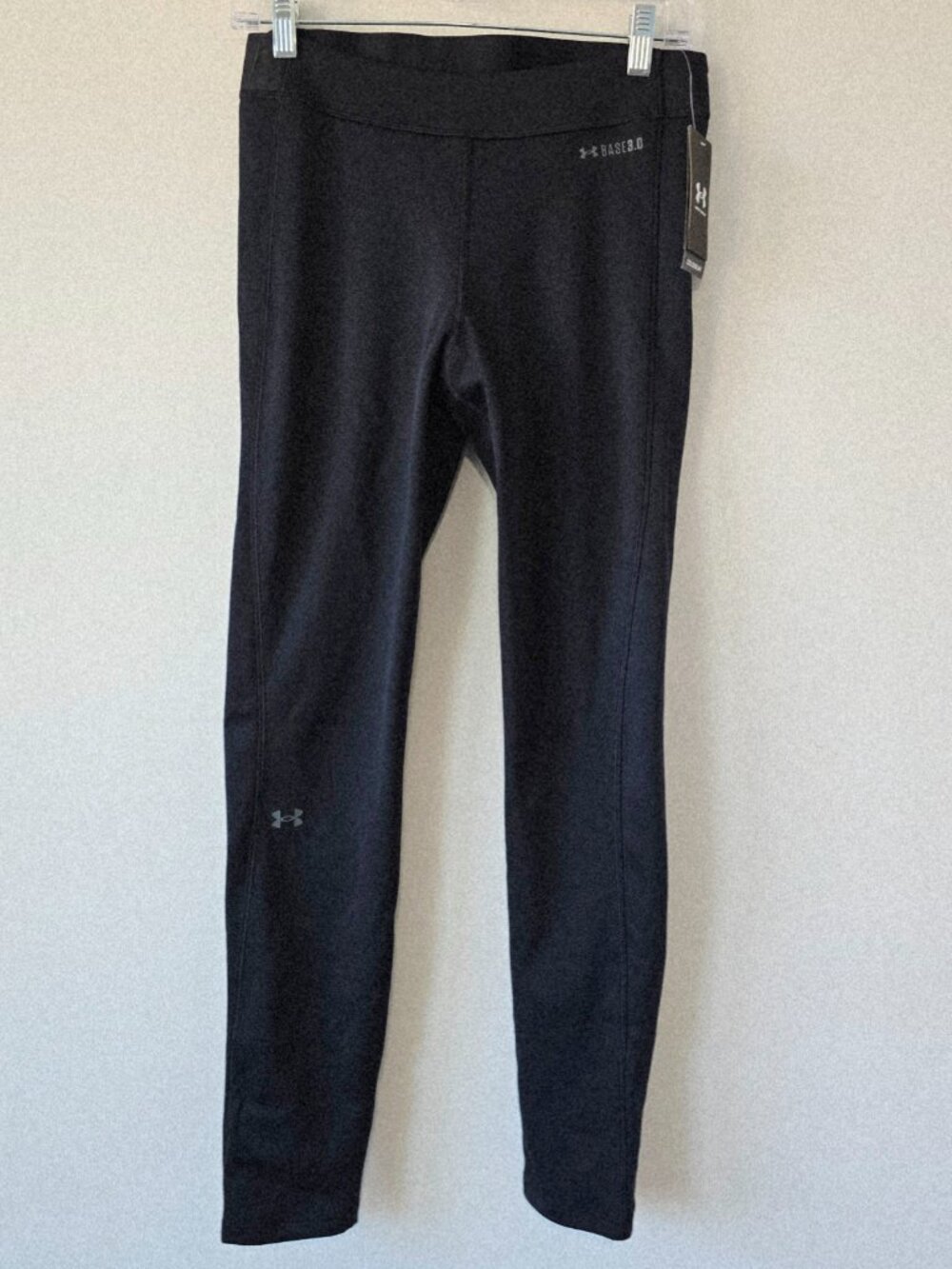 Under Armour Cold Gear Base Layer 3.0 Leggings Women M Black NWT